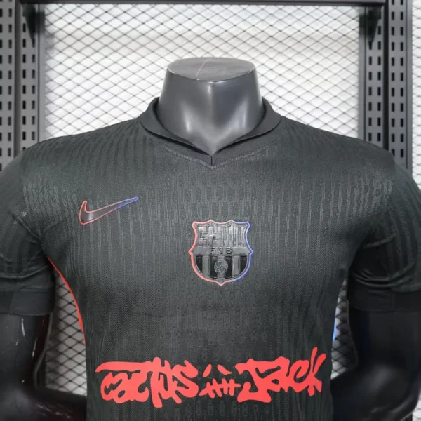 Versión de jugador 2024/2025 Barcelona Visitante Edición Travis Scott