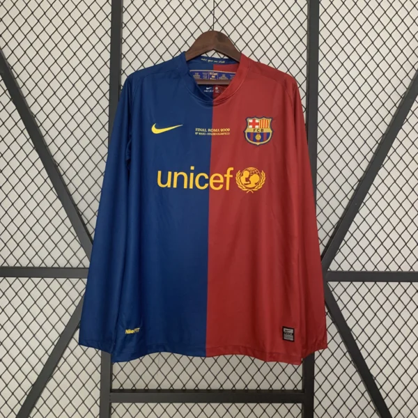 Versión Retro 2008/2009 BARCELONA HOME LONG