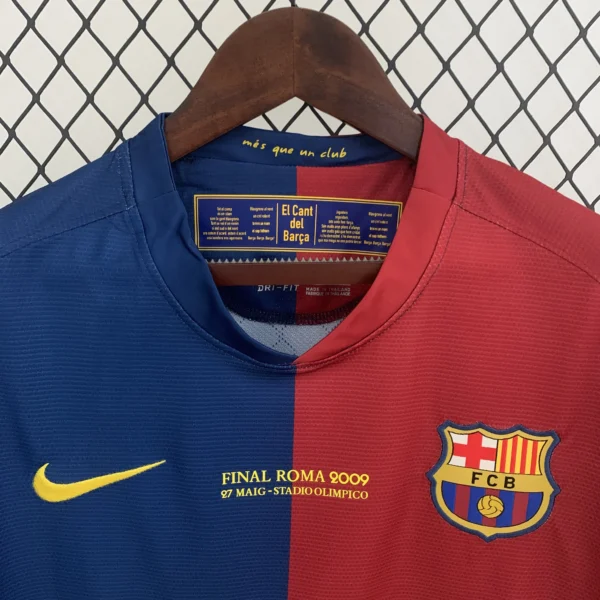 Versión Retro 2008/2009 BARCELONA HOME LONG
