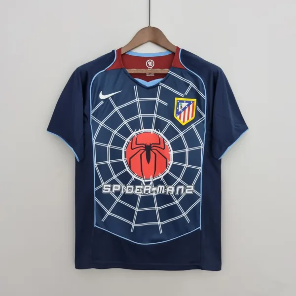 Versión Retro 2004/2005 ATLETICO MADRID AWAY SPIDERMAN